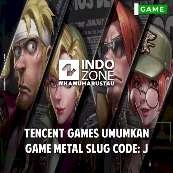 Tencent Games Umumkan Game Metal Slug Code: J