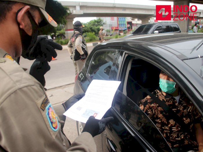 Denda Hasil Tindakan Pelanggaran PSBB di Jakarta Terkumpul Rp370 Juta