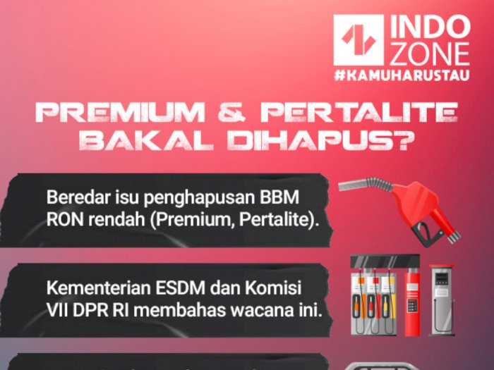 Premium dan Pertalite Bakal Dihapus?