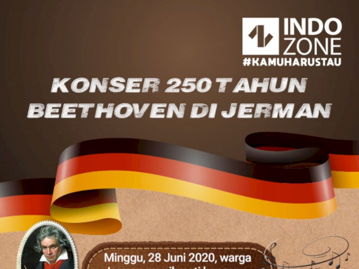 Konser 250 Tahun Beethoven di Jerman