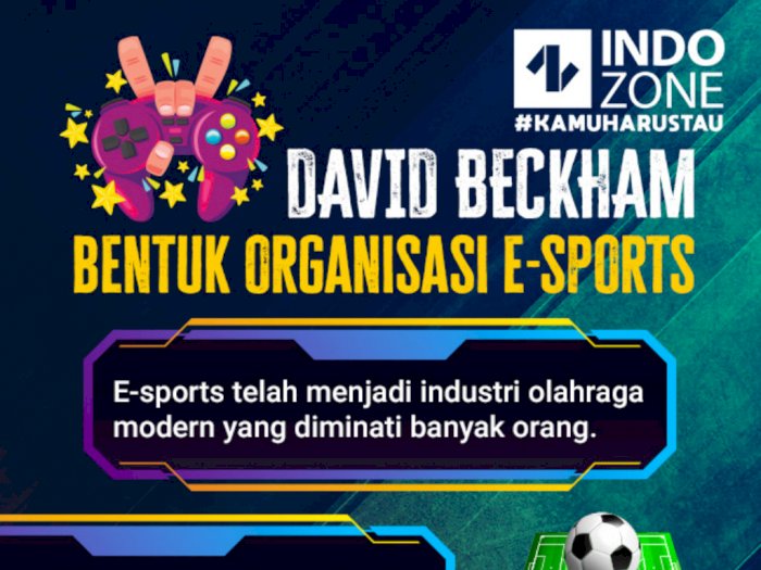 David Beckham Bentuk Organisasi E-sports
