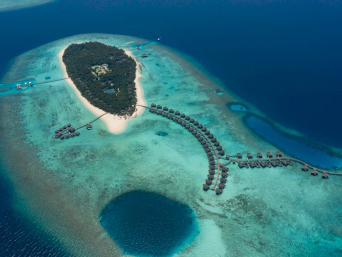 Wah! Pulau di Maladewa Ini Terbentuk dari Kotoran Ikan