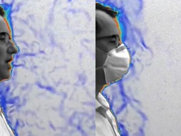 Bahaya Banget, Begini Penampakan Droplet saat Nggak Pakai Masker di Tengah Pandemi