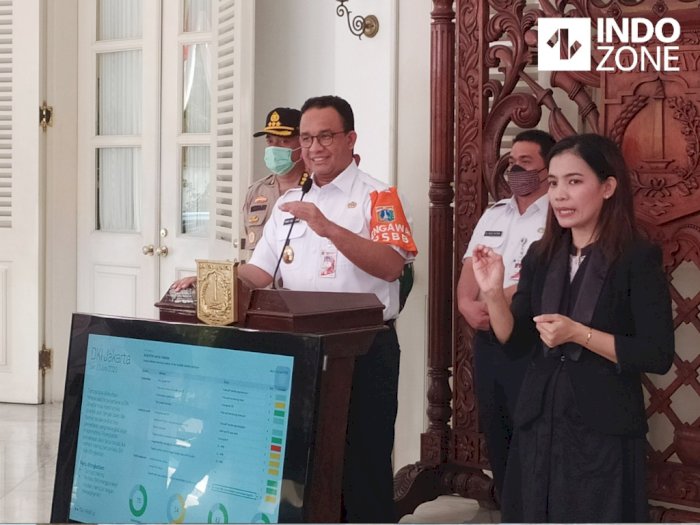 Anies Sebut Pasar dan Transportasi Umum Jadi Penularan Utama Covid-19 di Jakarta