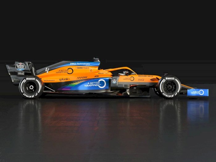 Ikuti Langkah Mercedes, McLaren Rilis Livery Terbaru di Mobil F1 2020 untuk Lawan Rasisme