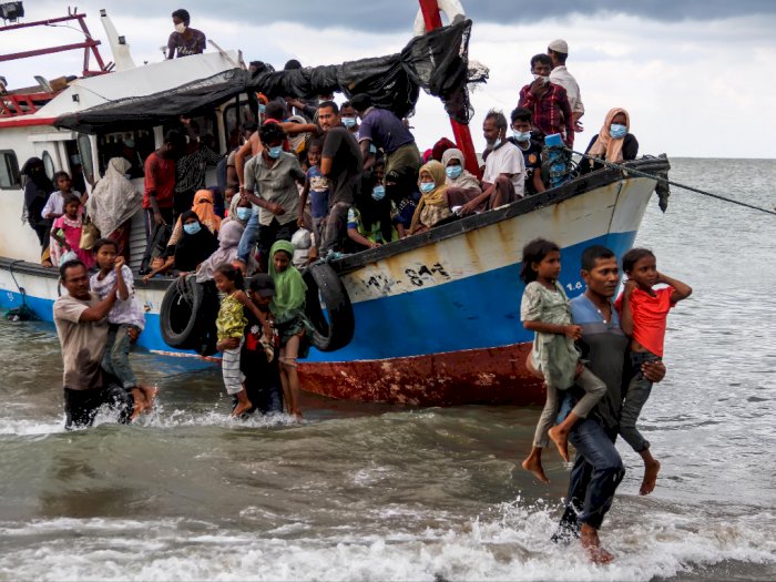 UE Beri Dukungan dan Sambut Baik Keputusan Indonesia Selamatkan Pengungsi Rohingnya