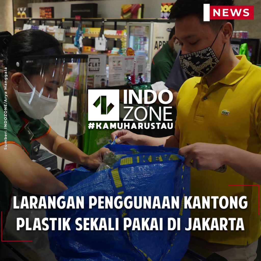 Larangan Penggunaan Kantong Plastik Sekali Pakai Di Jakarta | Indozone.id