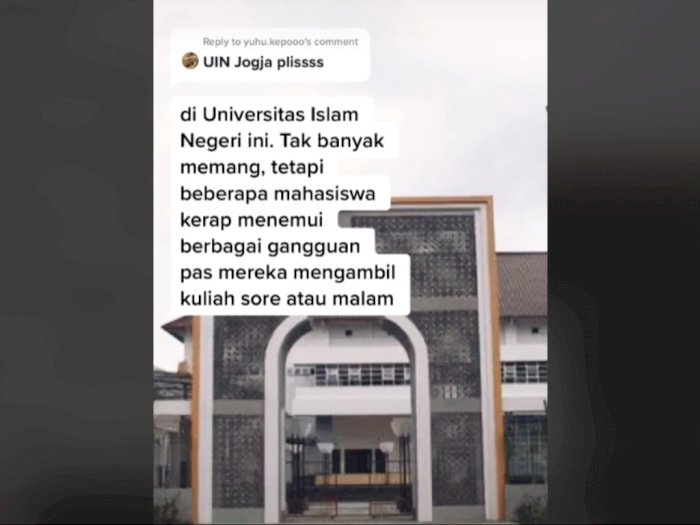 Viral Kisah Mistis di UIN Yogja, Mahasiswa Sering Diganggu saat Kuliah Sore dan Malam