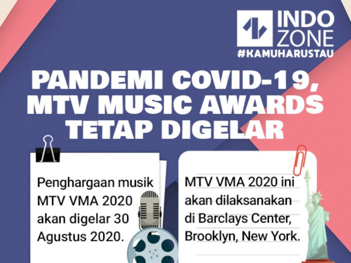 Pandemi COVID-19, MTV Music Awards Tetap Digelar