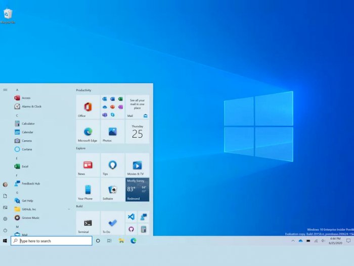 Microsoft Umumkan Desain Start Menu Baru untuk Windows 10, Tampil Lebih Segar!
