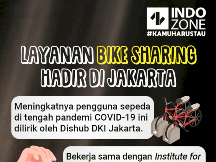 Layanan Bike Sharing Hadir di Jakarta