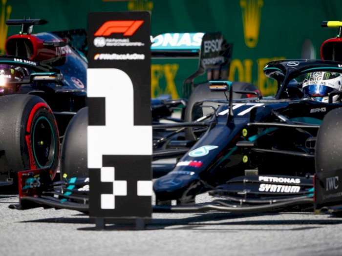 Raih Posisi-1 di F1 Austria, Valtteri Bottas : Kemenangan  Bagus untuk Memulai F1 2020