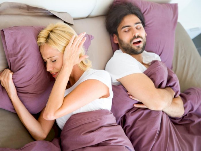 Tidur Mendengkur Bisa Memperburuk Hubungan  Pernikahan