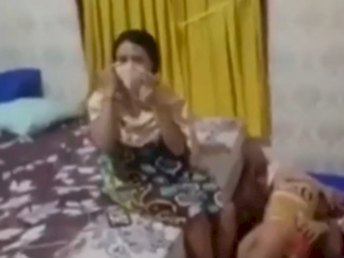 Viral Video Istri Gerebek Suami Indehoi dengan Pelakor di Kamar Kos, Pelakor Tak Berkutik