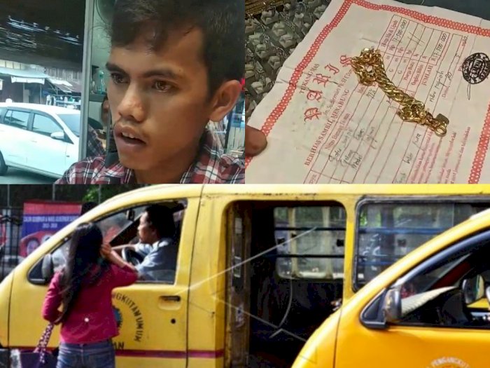 Viral, Pria asal Medan Ditipu Orang Asing dalam Angkot, Rp 1 Juta Raib Diganti Emas Palsu
