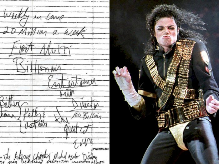 Catatan Rahasia Michael Jackson Ditemukan, Ungkap Keinginannya Menjadi 'Abadi'
