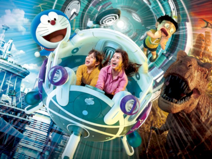 Menerobos Ruang dan Waktu dengan Roller Coaster Doraemon di Universal Studios Jepang