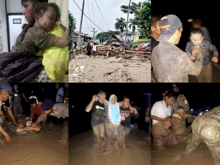 Kisah Warga Selamatkan Istri dan Anak saat Banjir Bandang Luwu Utara, Belasan Orang Hilang