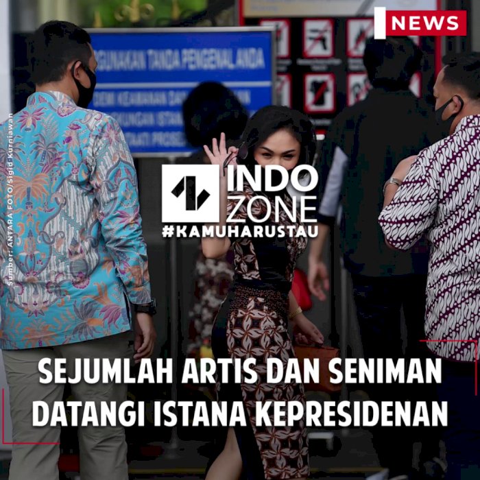 Sejumlah Artis dan Seniman Datangi Istana Kepresidenan
