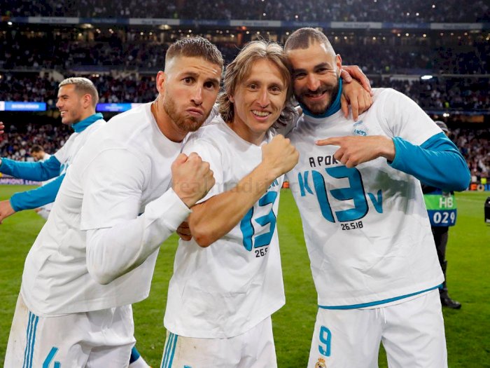 3 Nama Besar Pemikul Beban Madrid: Ramos, Modric, Benzema