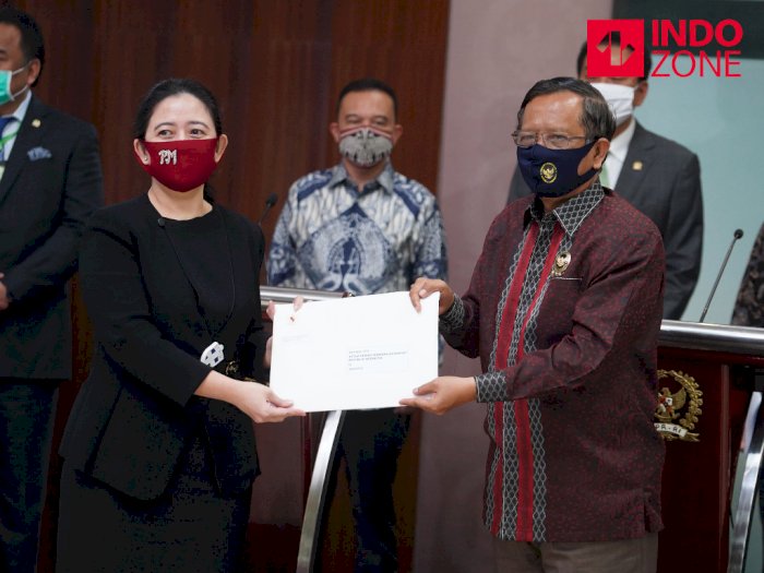 FOTO: Pemerintah Serahkan Surat Presiden tentang RUU BPIP ke DPR