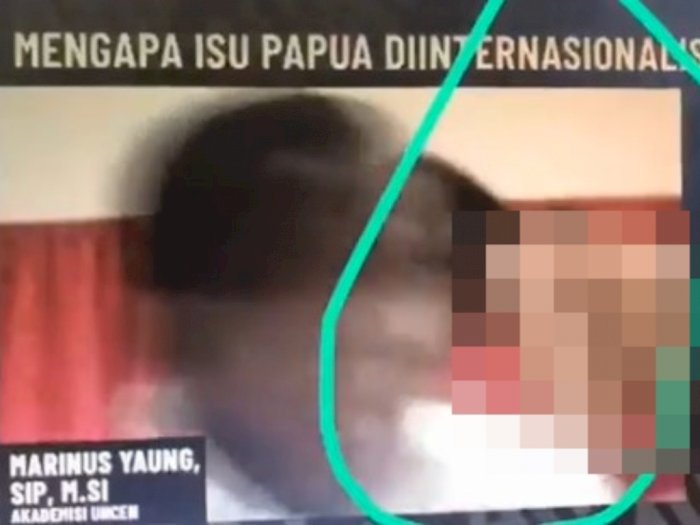 Muncul Gadis Telanjang Dada Saat Webinar, Dosen Uncen Klarifikasi: Itu Anak Saya!
