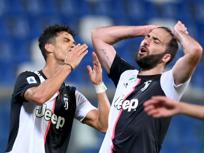 Juventus Berbagi Poin dengan Sassuolo, Warganet: Fix Gak Scudetto!
