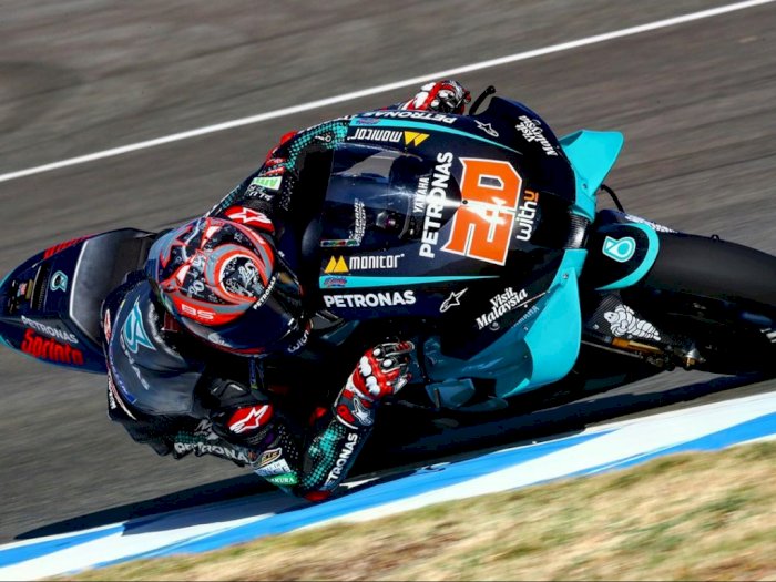 Pada FP1 MotoGP Jerez 2020, Fabio Quartararo Mendapatkan Penalti 20 Menit