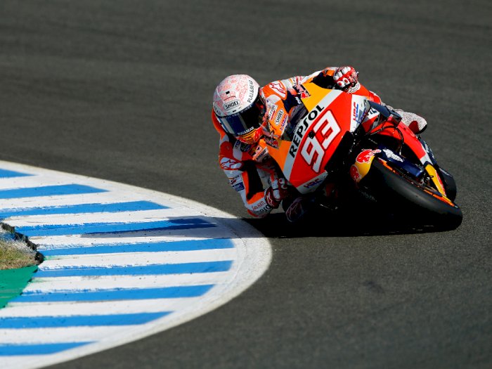 FOTO: Mengintip Sesi Latihan Bebas Jelang MotoGP Spanyol 2020