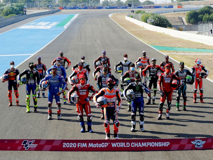 FOTO: Intip Sesi Foto 22 Pembalap Jelang MotoGP Spanyol 2020