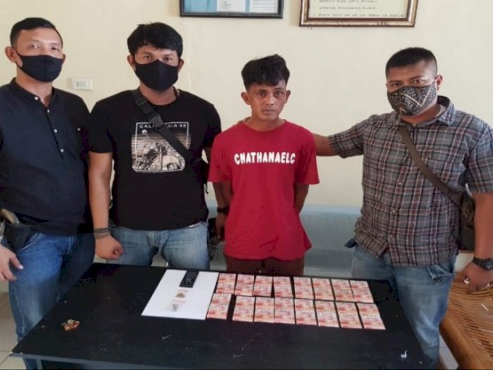 Polisi Pangkalan Susu Tangkap Pelaku Pencurian Uang Rp30 Juta