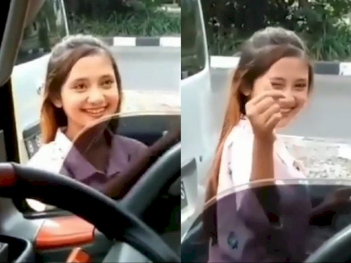VIDEO: Gadis Menawan Penjual Kopi 'Kode Keras' Buat Abang Sopir dengan Jari Lambang Cinta