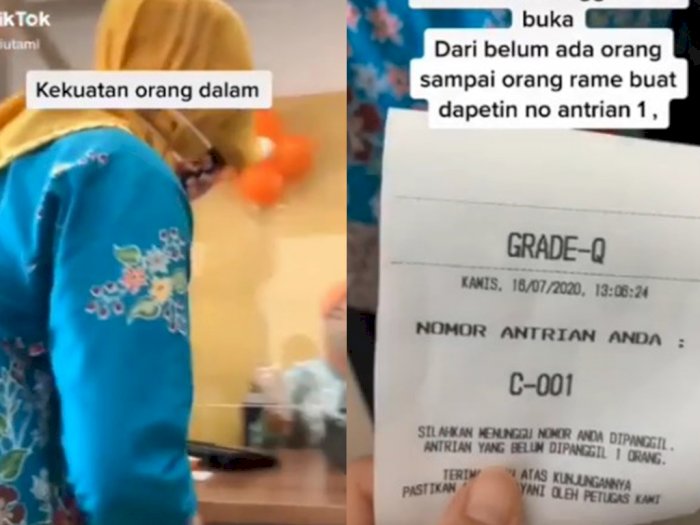 Viral Video Nasabah Bank Serobot Antrean Diduga Lewat 'Orang Dalam'