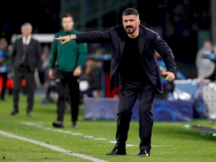 Gattuso Berharap Napoli Bermain Baik Saat Menghadapi Barcelona
