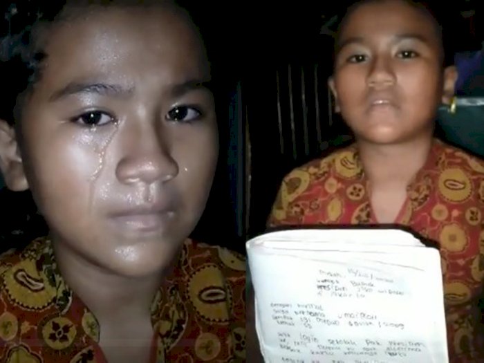 Putus Sekolah Karena Orang Tua Cerai, Bocah Ini Ngadu ke Jokowi: Awak Pengin Sekolah