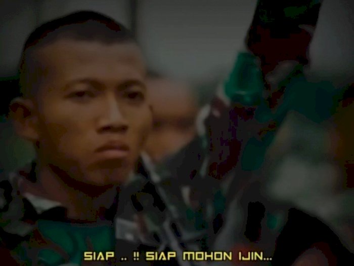 Momen Prajurit Minta Izin Sebelum Tugas untuk Bertemu Pacar, Bikin Komandan Geleng Kepala