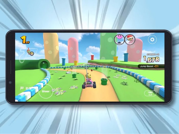Setelah Sekian Lama, Nintendo Rilis Mode Landscape di Game Mario Kart Tour!