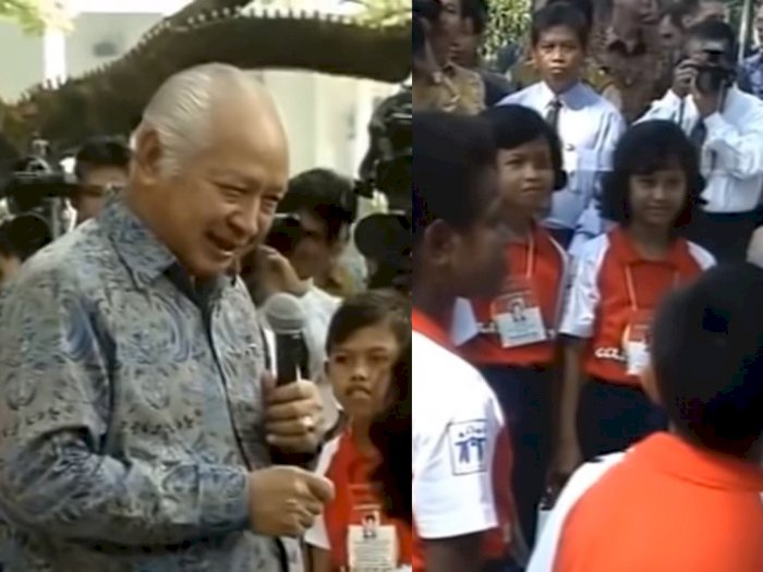 Momen Horor Hari Anak Nasional Zaman Soeharto di Istana Negara
