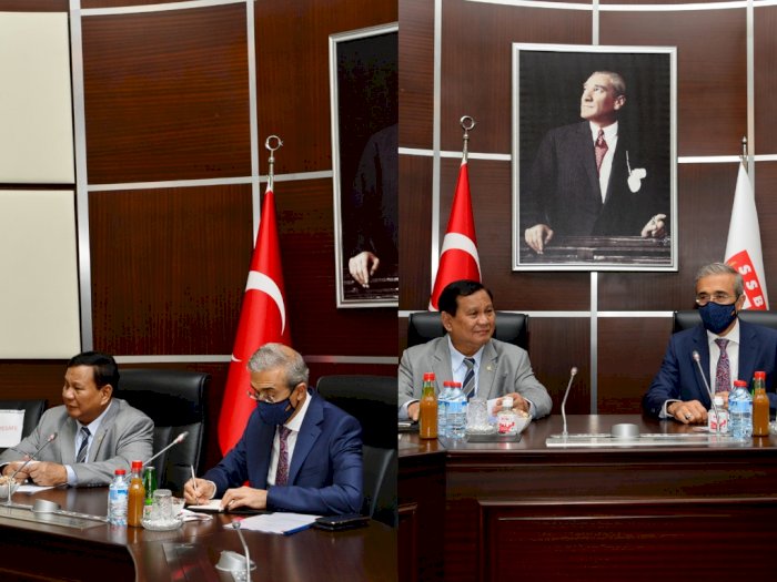 Hagia Sophia Gelar Salat Jumat Perdana, Menhan Prabowo Kunjungi Turki, Ini Tujuannya 