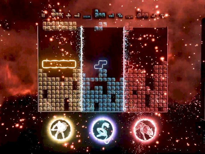 Game Tetris Effect: Connected Ajak Pemain Bermain Tetris dengan Mode Multiplayer