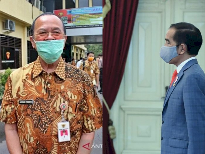 Bertemu Wakil Wali Kota Surakarta yang Positif Corona, Ini Hasil Tes Swab Jokowi