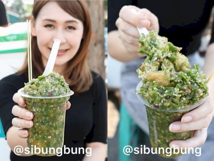 Food Vloger Ini Makan Tahu Gejrot Pakai 130 Cabai Rawit, Levelnya Pedas Mampus!