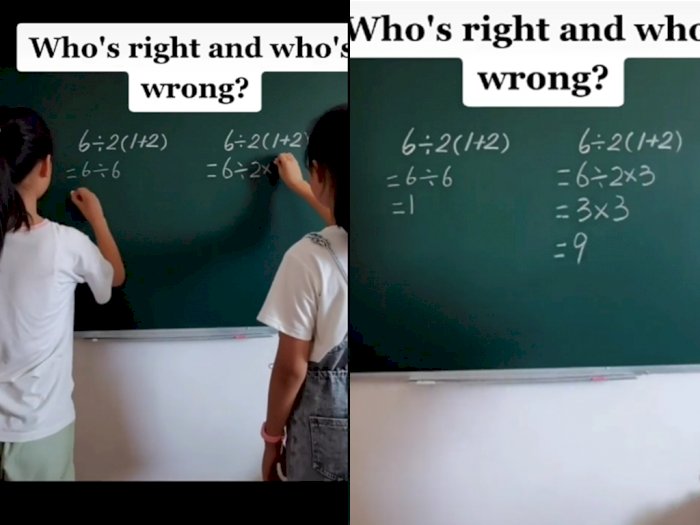 Coba Jawab! Soal Matematika 6:2(1+2) ini Jadi Perdebatan Netizen, Mana Hasil yang Benar?