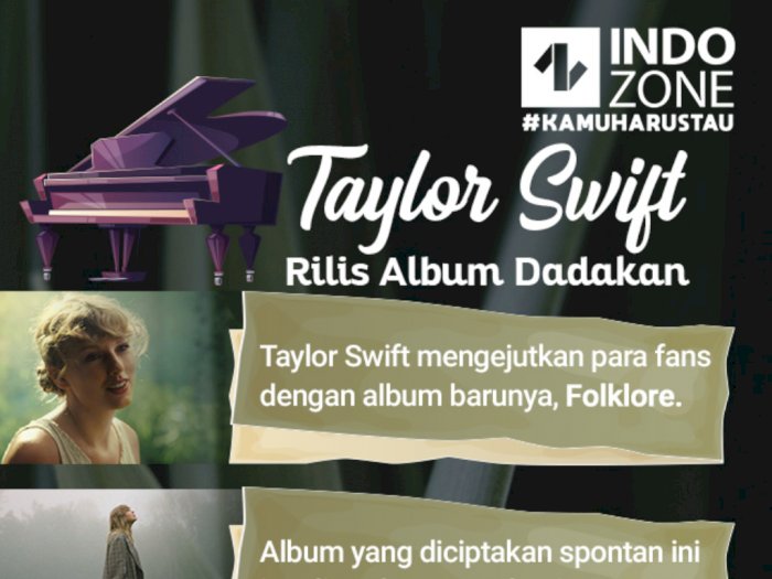 Taylor Swift Rilis Album Dadakan