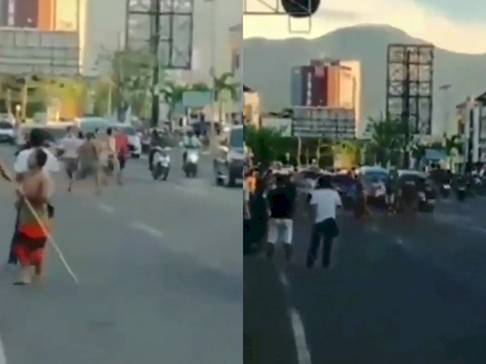 Viral Video Warga Berebut Layangan di Tengah Jalan Raya Sampai Bikin Pengendara Kesal