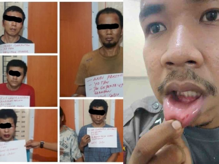 Mencekam, Begini Cara Para Tahanan Nekat Mau Melarikan Diri setelah Hajar Polisi di Medan