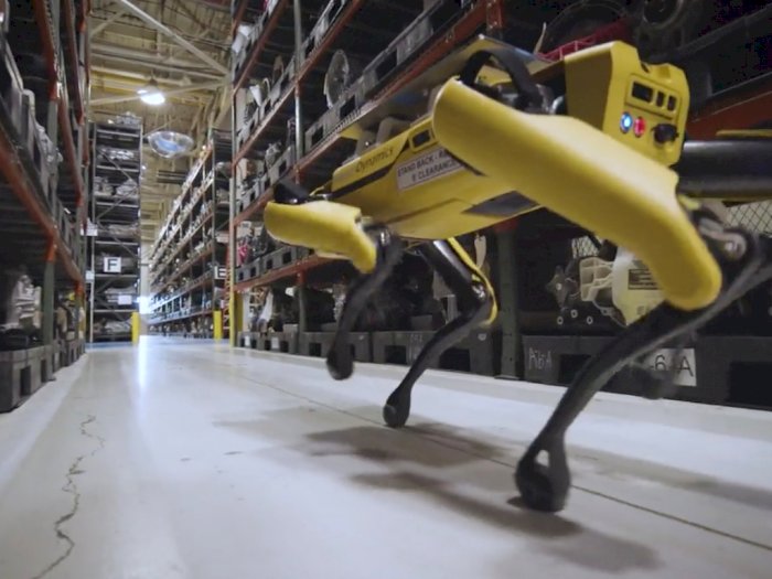 Wah! Pihak Ford Mulai Mempekerjakan Robot di Pabrik Produksi