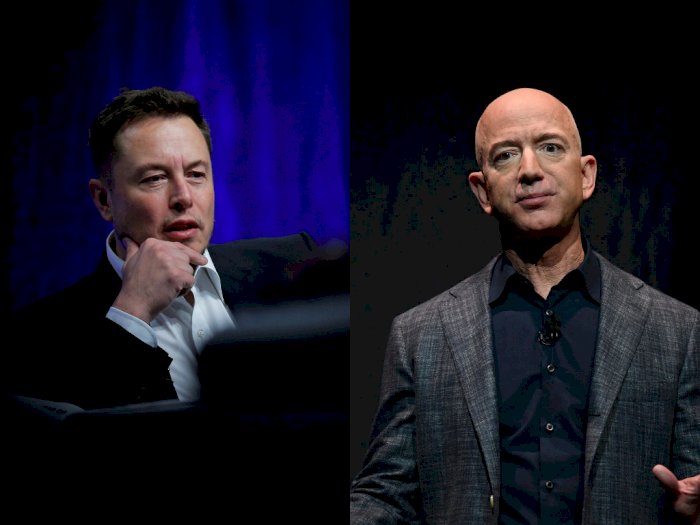 Elon Musk Sebut Jeff Bezos Terlalu Tua Serta Lamban!