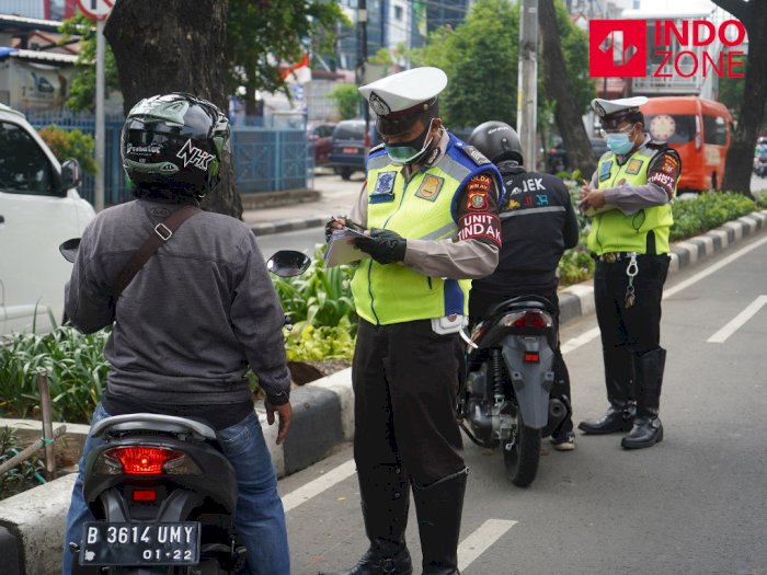 Ini Lokasi Terbanyak Pelanggar Hari Keenam Operasi Patuh Jaya di Jakarta