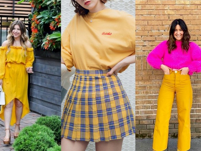 3 Tips Tampil Keren dengan Fashion Item Berwarna Kuning
